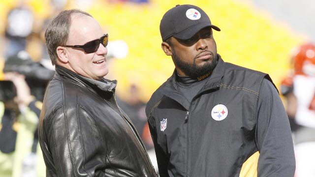 Mike Tomlin and Kevin Colbert