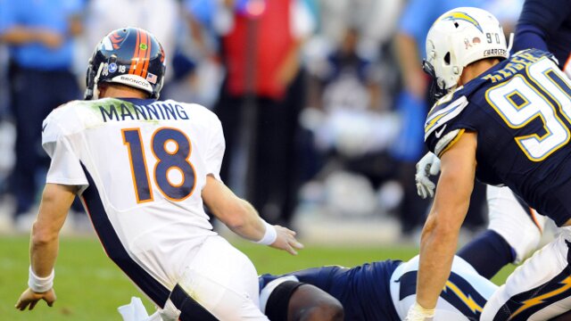Peyton Manning Denver Broncos San Diego Chargers