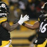 Pittsburgh Steelers-Le'Veon Bell and Will Johnson2