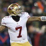 Colin Kaepernick clutch in the 4thQ as the 49ers win