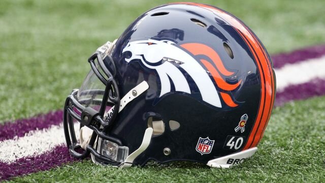 Denver Broncos Helmet Mitch Stringer