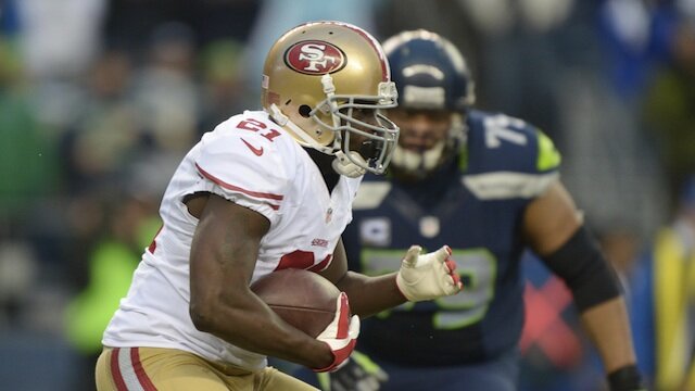 Frank Gore did not get enough carries