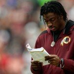 during an NFL game at FedExField on December 22, 2013 in Landover, Maryland.