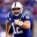 Andrew Luck Colts vs Chiefs Playoffs 2014