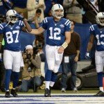 Andrew Luck, Reggie Wayne, TY Hilton Indianapolis Colts 2013