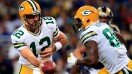 Aaron Rodgers Brandon Bostick Green Bay Packers