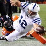 Andrew Luck, Touchdown, Colts vs Broncos 2014