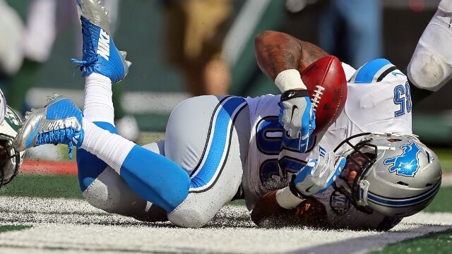 Eric Ebron catching first career touchdown