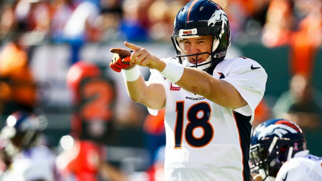 Peyton Manning, Denver Broncos, Brett Favre
