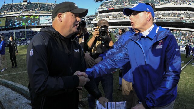 Tom Coughlin and Chip Kelly