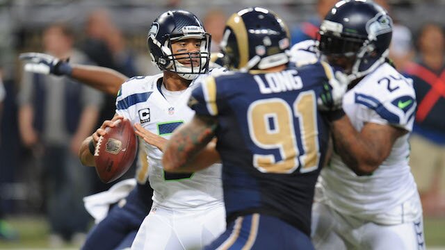 Seattle Seahawks Pass Protection St. Louis Rams Pass Rush