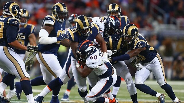 Defensive Front Is Key To St. Louis Rams Win Over Oakland Raiders