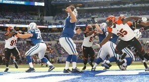 Predicting the final score bengals vs colts divisional round