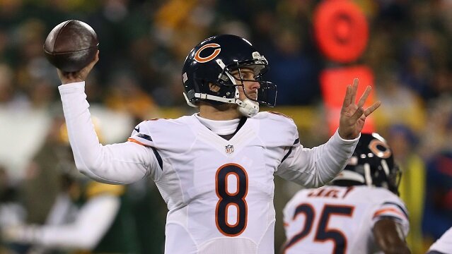 Jimmy Clausen Chicago Bears Jay Cutler Benched