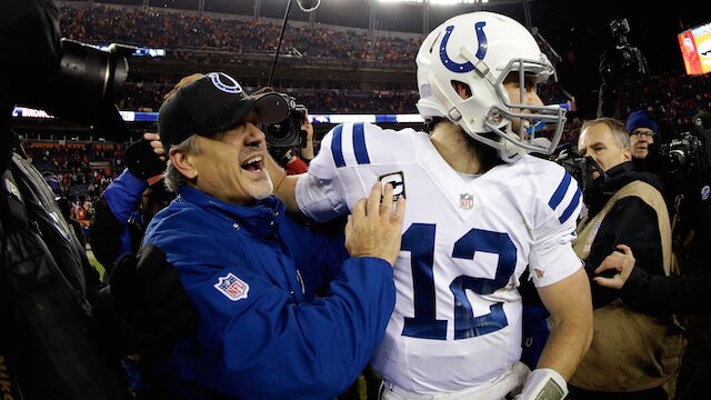 Chuck Pagano, Andrew Luck