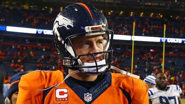 Peyton Manning Denver Broncos Contract NFL