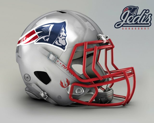 NFL Helmets Reimagined in the Star Wars Universe