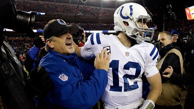 Andrew Luck Chuck Pagano