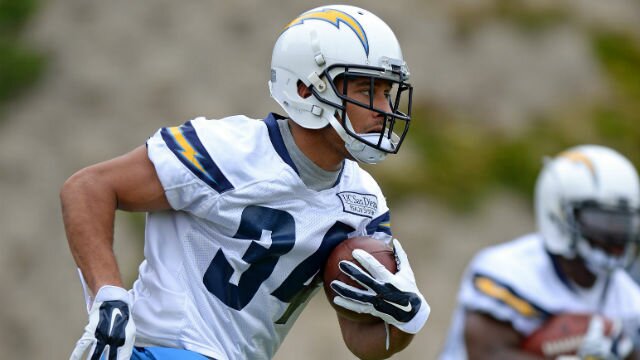 Donald Brown San Diego Chargers OTAs
