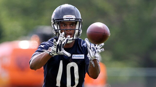 Chicago Bears-Marquess Wilson training camp