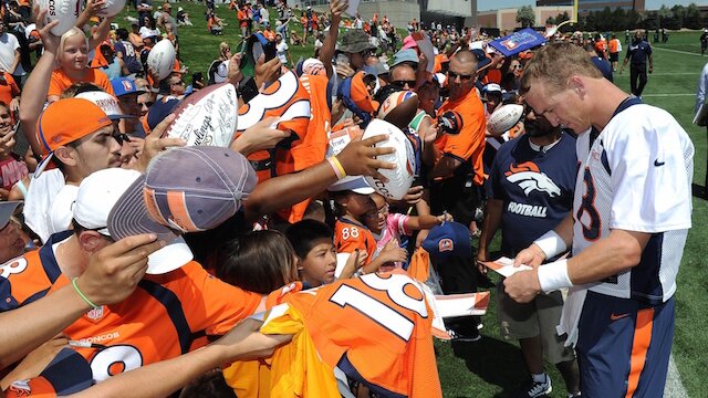 Peyton Manning Broncos Training Camp Rumors