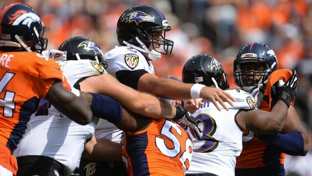 Ravens offensivs line to blame for week 1 loss