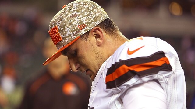 Johnny Manziel Surrenders After Being Indicted On Domestic Violence Charges