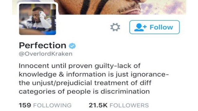 Greg Hardy Shows True 'Leadership' With 'Innocent Until Proven Guilty' Twitter Bio