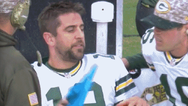 Aaron Rodgers Dropped an F-Bomb And Took His Frustrations Out on a Tablet