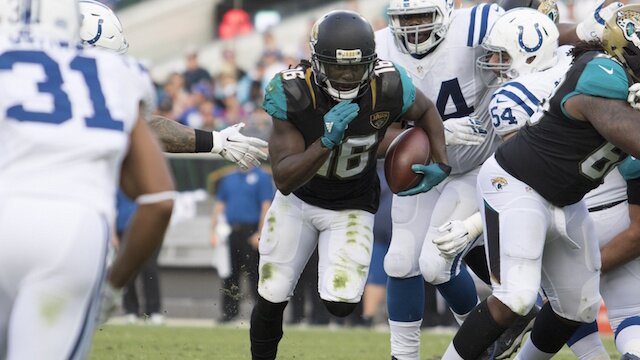Jacksonville Jaguars' Denard Robinson Takes Advantage of Opportunity