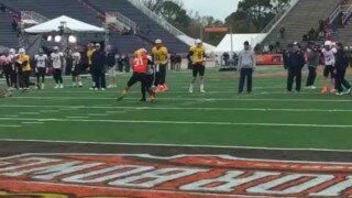  Watch Braxton Miller Put Wide Receiver Moves On Defensive Back At Senior Bowl 