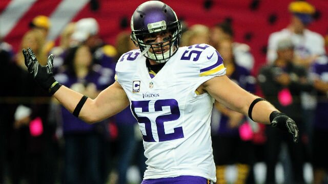 Chad Greenway Will Not Be Back