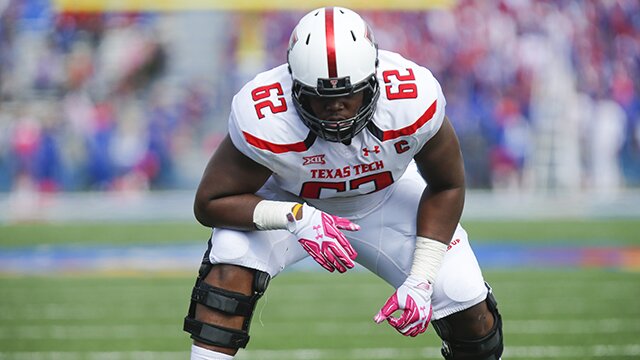 Round 2, 60th Overall - Le'Raven Clark, Offensive Tackle, Texas Tech