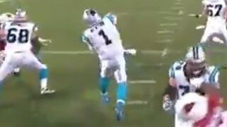 Watch Carolina Panthers' Cam Newton Hit A Wide-Open Philly Brown For 86-Yard TD