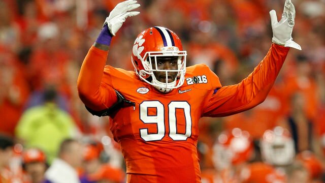 Round 1, 9th Overall - Shaq Lawson, Defensive End, Clemson