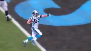 Watch Carolina Panthers' Luke Kuechly Take Russell Wilson INT Back To The House For Pick-Six