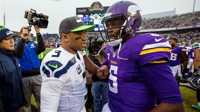 Teddy Bridgewater and Russell Wilson Combine For 6 TD Passes