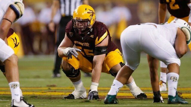 Round 3, No. 81 Overall - Christian Westerman, Offensive Guard, Arizona State