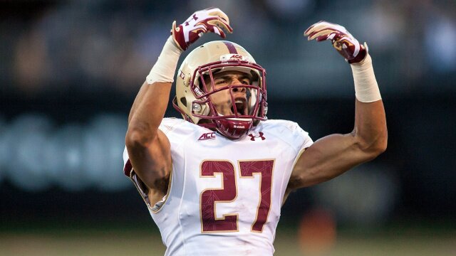 Sixth Round (207th from New England Patriots): Justin Simmons, FS, Boston College