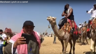  Marshawn Lynch Riding A Camel In Egypt Is Everything You Need 