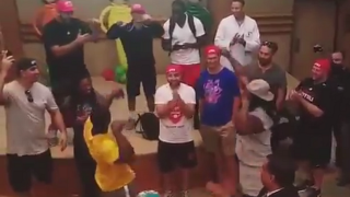 Here's Something You Thought You'd Never See: Marshawn Lynch Dances To Arabic Music