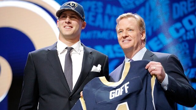 Los Angeles Rams Select QB Jared Goff With No. 1 Overall Pick In 2016 NFL Draft
