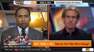 Watch Stephen A. Smith And Skip Bayless Get Heated Over Scout's Comments About Cardale Jones