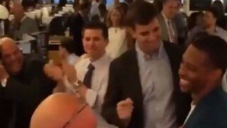 Watch Eli Manning Prove Some People Should Not Salsa Dance
