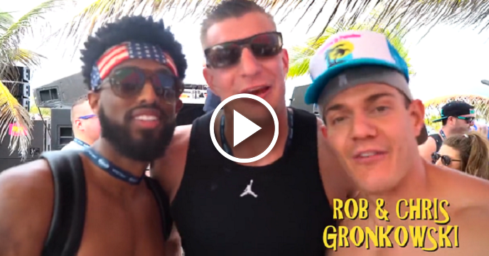 Watch Highlights From Rob Gronkowski's Epic Party Cruise
