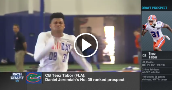 Teez Tabor May Slide in 2017 NFL Draft After Slow Pro Day 40 Time