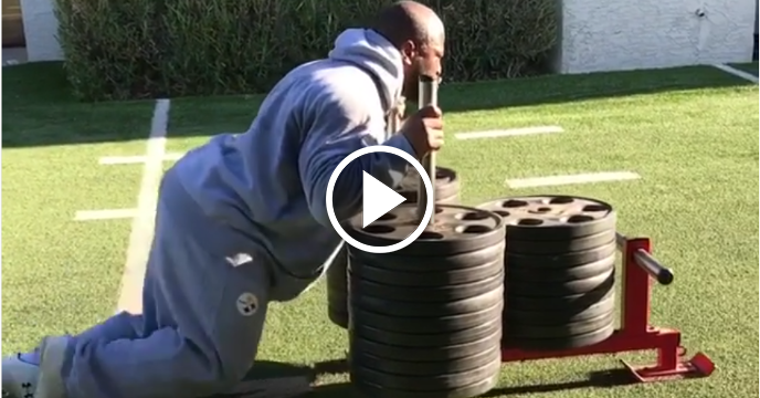 Pittsburgh Steelers LB James Harrison Spent 39th Birthday Doing Insane Workout