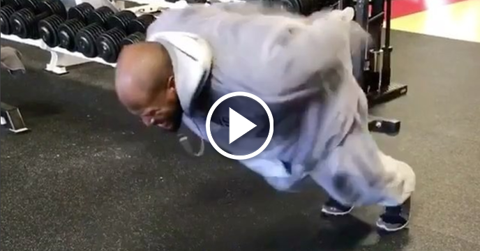 James Harrison Makes Volleyball and Push-ups More Difficult Than You