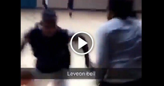 Le'Veon Bell Was Taking Dudes to School on the Basketball Court After Offseason Groin Surgery