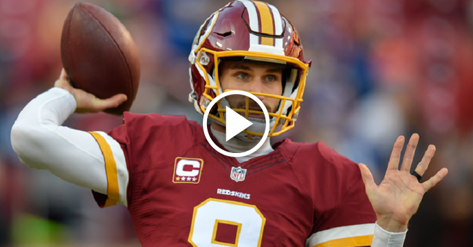 Watch: Kirk Cousins Would Love To Play Entire Career With Redskins